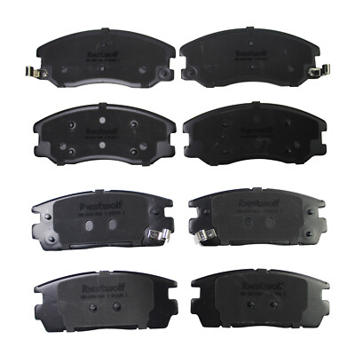 Front and Rear Brake Ceramic Pads For Chevy Equinox Pontiac Torrent Vue XL-7