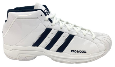 Adidas Pro Model 2G Shoes - Cloud White / Core Black / Cloud White - [EF9824]