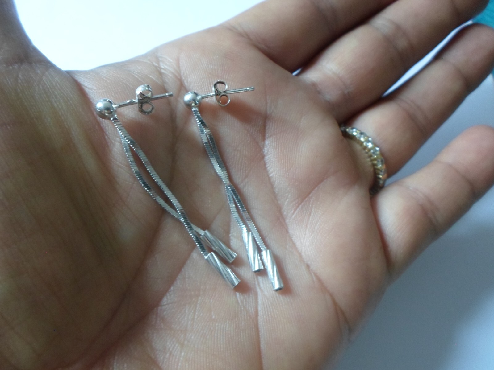 solid silver earrings, nails, pendants - image 2