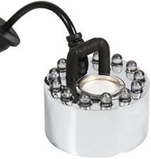 Jeffergarden Mist Machine 24V Cambia Colore Nebulizzatore Candela Fontana d'Acqu