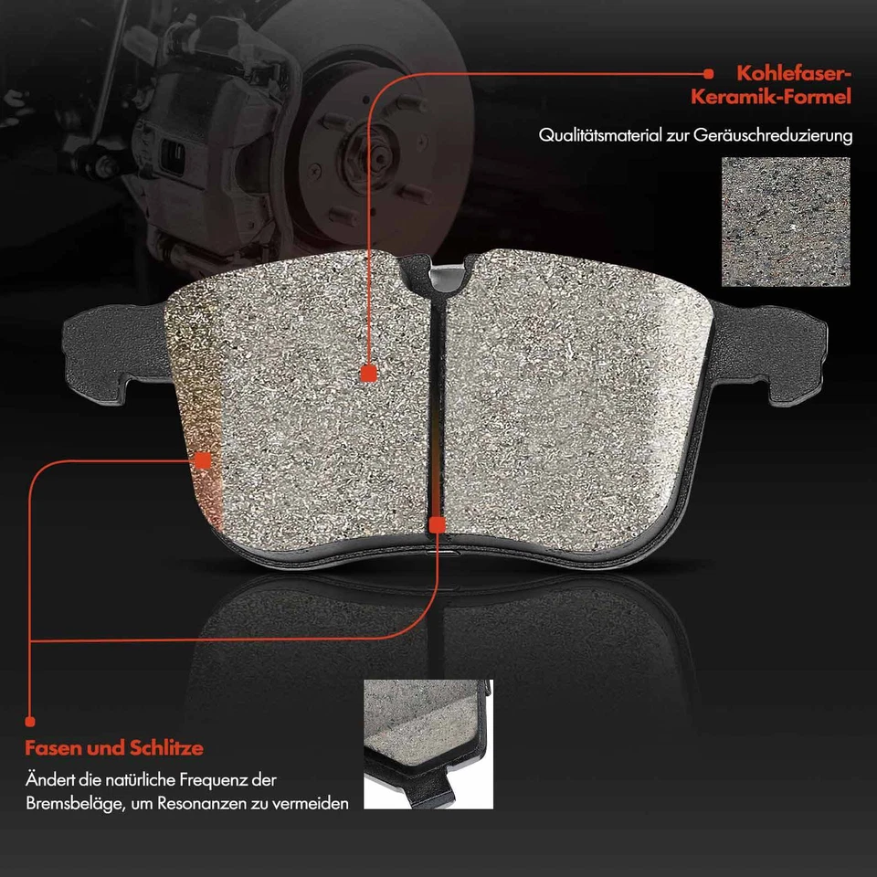 Front Brake Pads Brake Pad Set for Opel Signum Z03 Vectra C Saab 9-3 Cadillac - Image 4 of 4