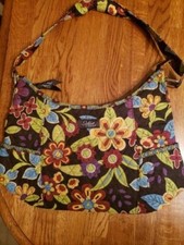 Longaberger Sisters Addison Handbag/Shoulder Bag/Purse in BLISS Pattern - NEW
