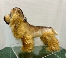 Vintage Dakin Realistic Cocker Spaniel Dog Stuffed Mohair 12 1/2 HTF EXCELLENT