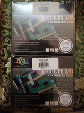 SYBA - PCI Multi I/O Controller Cards - SD-PCI-1S - NM9820CV - Lot of TWO 2