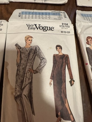 Vintage Lot of 16 VOGUE Sewing PATTERNS CUT Size 8 10 12 - Picture 9 of 17