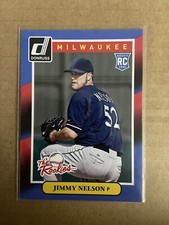 2014 Jimmy Nelson Panini Donruss The Rookies Insert #30
