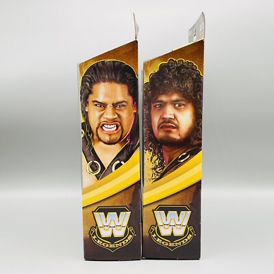 Mattel WWE Elite Headshrinkers Chase版 WWE ELITE FATU & SAMU CHASE HEADSHRINKERS SAMOAN SWAT TEAM