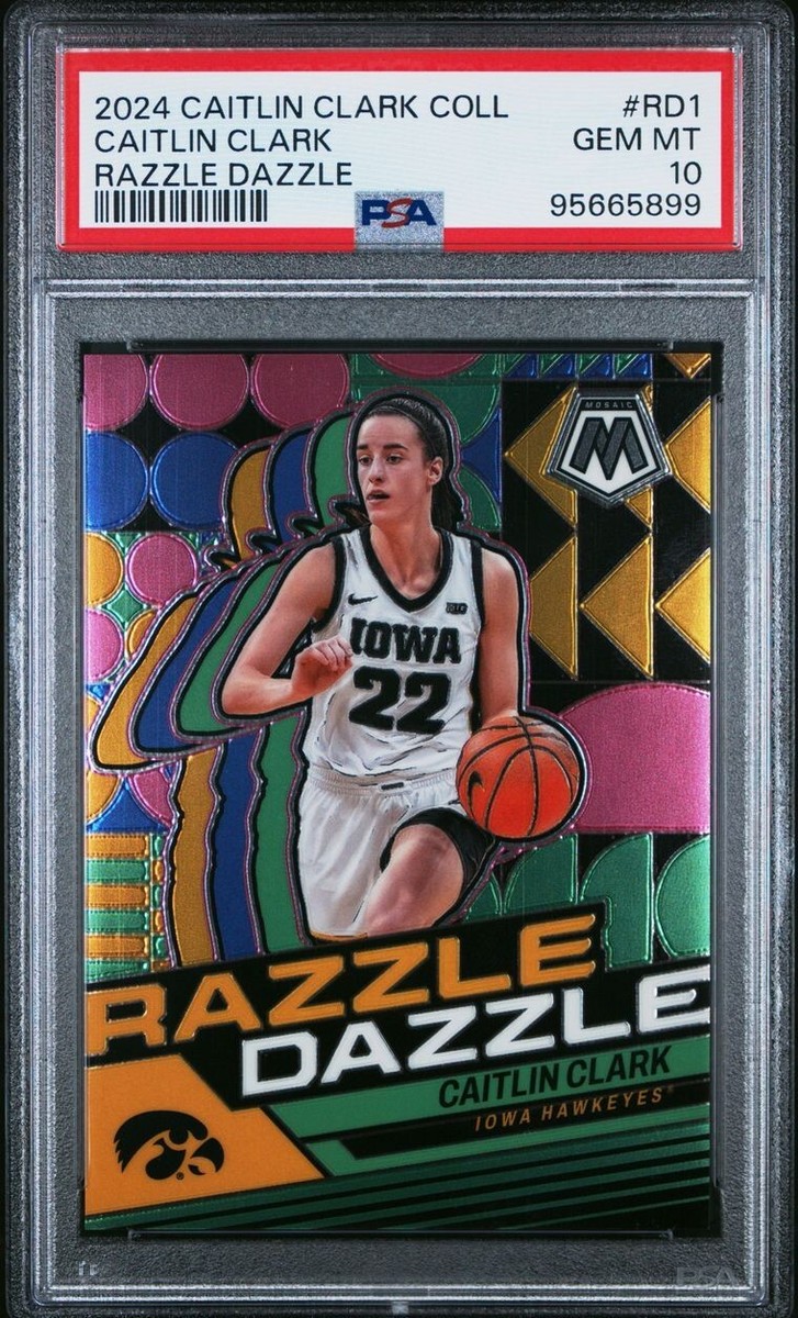 2024 Caitlin Clark Collection Razzle Dazzle Prizm Caitlin Clark