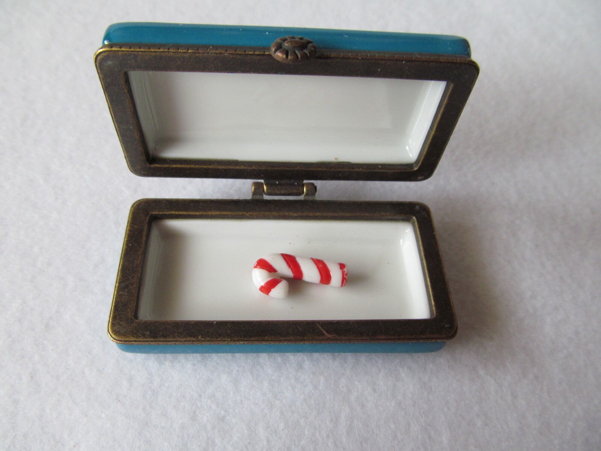 Porcelain Trinket Box Midwest Cannon Falls Candy Land Board Game w