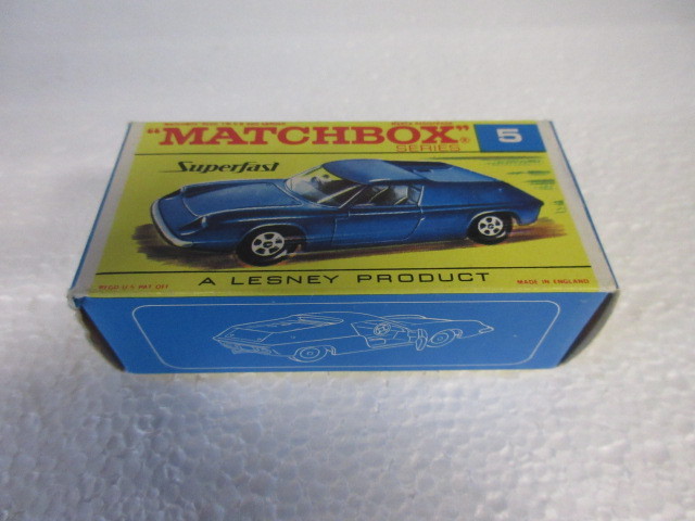 【ヴィンテージ ミニカー】Matchbox「LOTUS EUROPA」 Vintage MATCHBOX Lotus Europa #5 | eBay