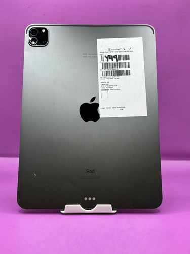 Apple iPad Pro 11”(2nd Gen)128 GB(WiFi Only)Space Gray Y49(READ DESCRIPTION) - Afbeelding 6 van 9