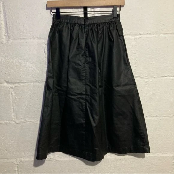 Falda de cuero sintético cintura alta BCBGeneration - Talla 0 Foto 2 de 4