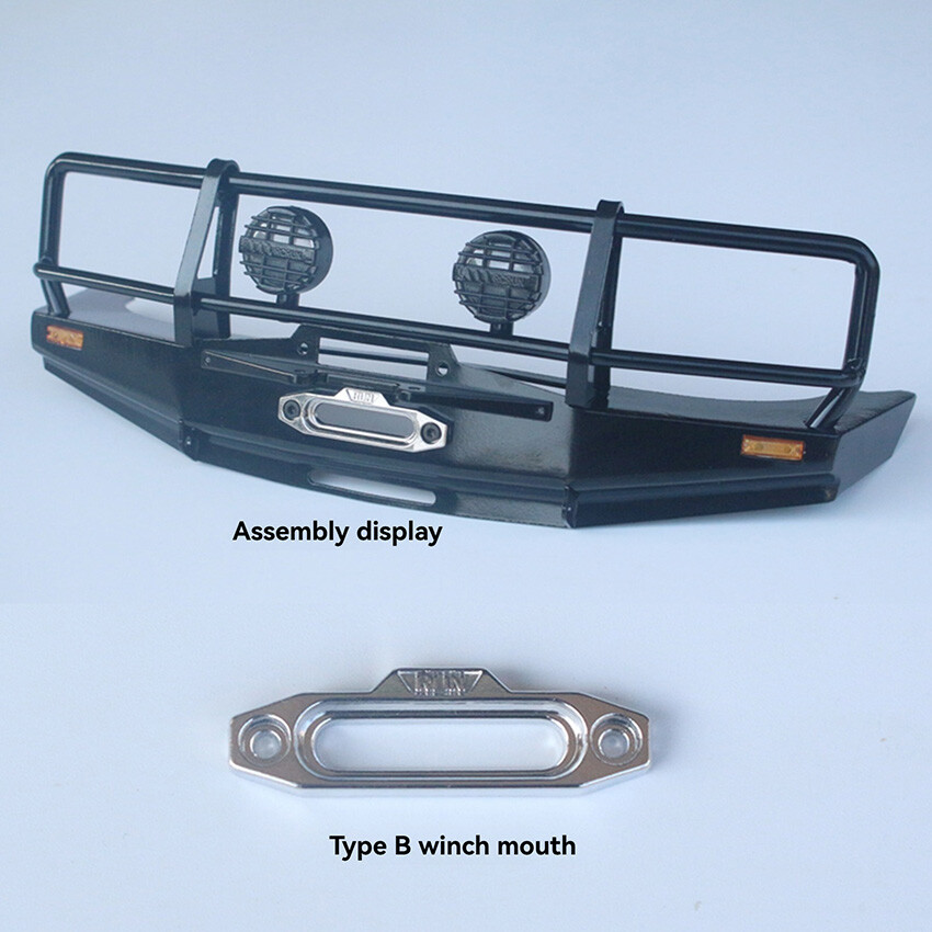 1:10 Scale Model Car Metal Bumper Bars Bull Bar for 1:10 Scale