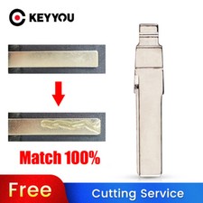 Blade Cut By Photo Car Key Blade For Vw Folding Haa Hu66 Metal Key Blade