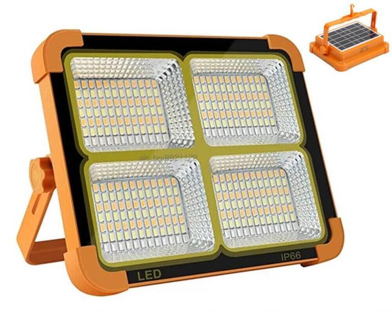 TecH-It/leovin LAMPADA LED SOLAR LIGHT AB-T4 AD ENERGIA SOLARE RICARICABILE MULT