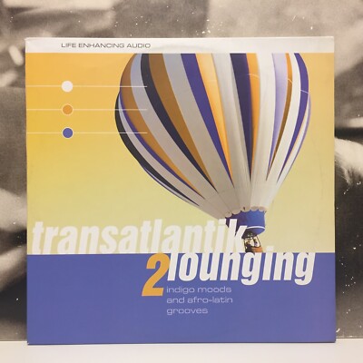 TRANSATLANTIK LOUNGING 2 - 3 x 12'' Album LP EX/EX 2000 Belgium LEA 541416 500347