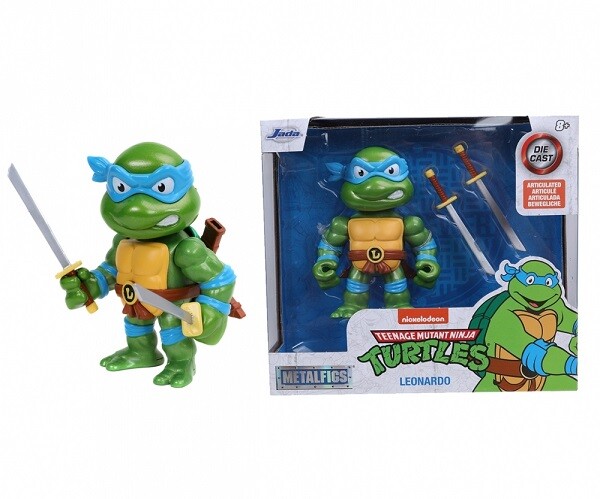 Jadatoys 253283000 - Turtles 4"" Leonardo Figure - New