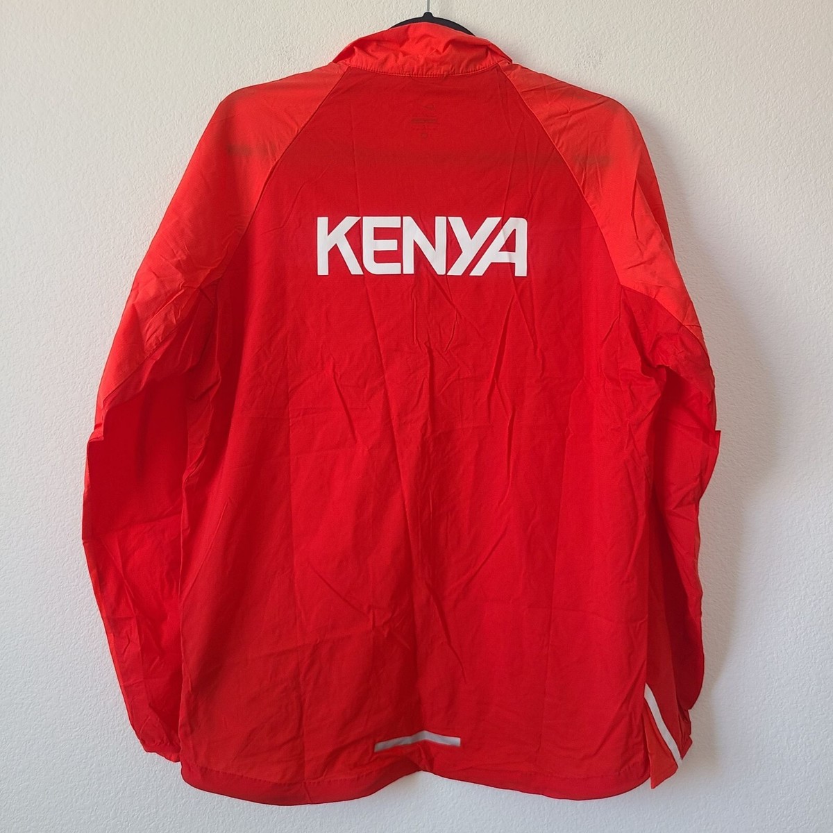 Nike Pro Elite Kenya Team Lightweight Jacket 800585-611 Size M Red