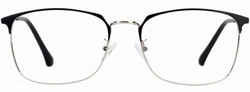 Gafas rectangulares cuadradas para hombre de metal delgadas luz metálicas gafas para hombre - Imagen 5 de 7