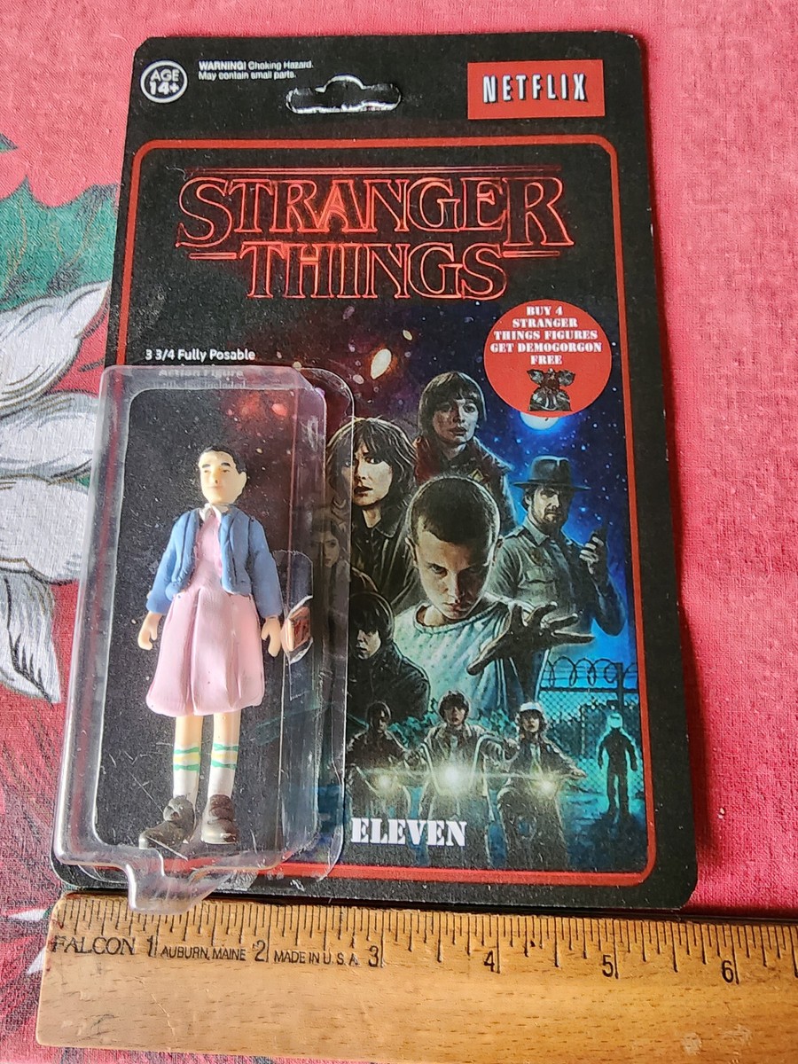 RARE Stranger Things Eleven Action Figure Millie Bobby Brown Promo