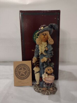 Francoise & Suzanne Crem de La Chien #2875 Boyds Bears Folkstone 1997. Free ship