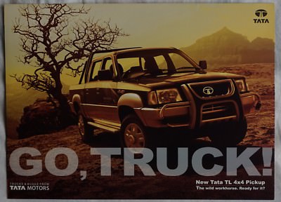Tata TL 4x4 Pick Up (Made in India) _2006 Brochure / Brochure   