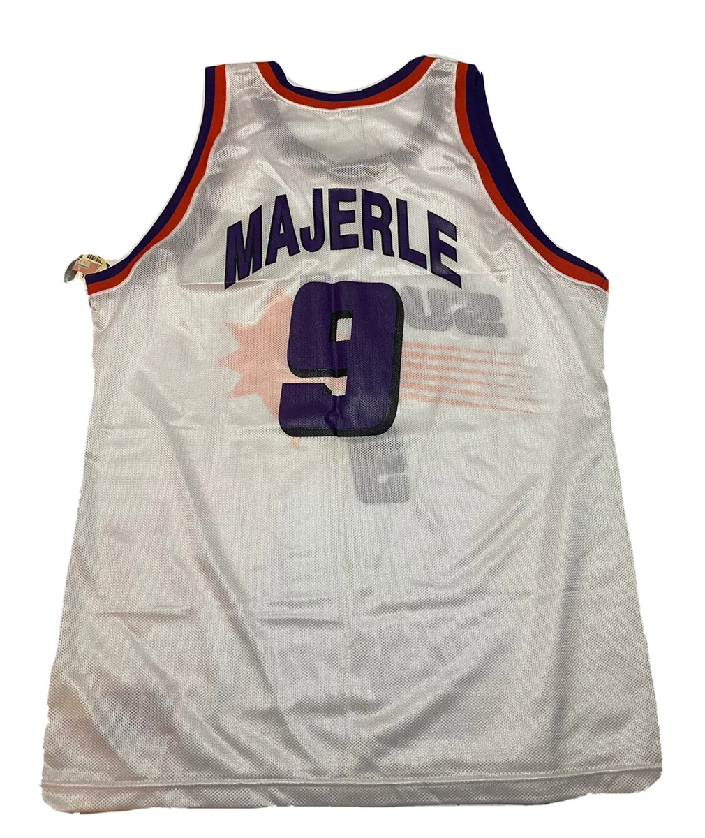 Champion, Shirts, Phoenix Suns Dan Majerle 9 Vintage Champion Nba  Basketball Black Jersey Size 48