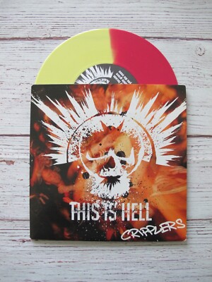 This Is Hell Cripplers ep single 7'' vinyl yellow/red trustkill verse have heart