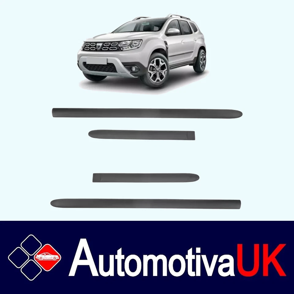Tiras de frotar Dacia Duster Mk2 (17-24) | Protectores de puerta | Kit de carrocería de molduras laterales - Imagen 3 de 4