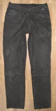 - HEIN GERICKE SPEEDWARE - LEDERJEANS / Lederhose in schwarz in ca. W33-34 / L33
