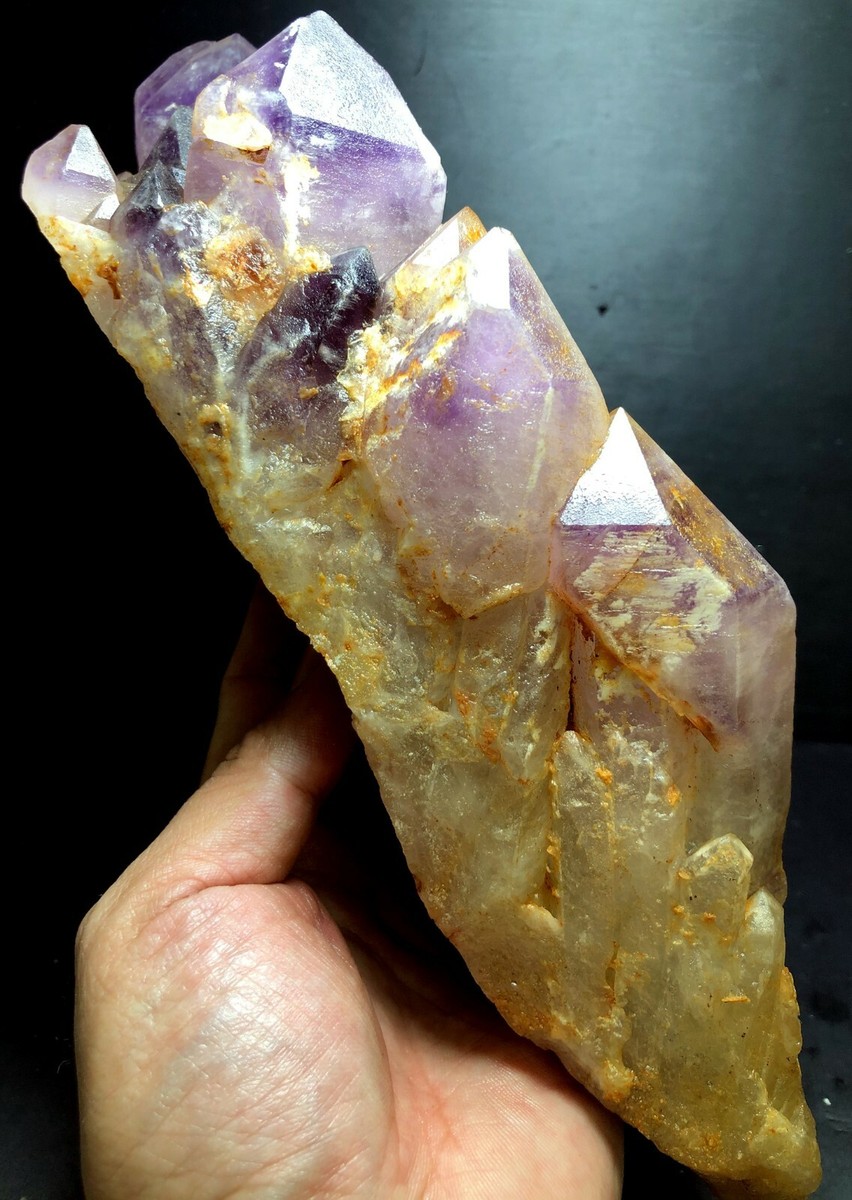1894g 1 SCEPTERS Multiple ! Super Seven Skeletal Amethyst Quartz