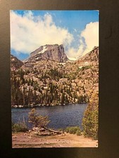Old Vintage "HALLETT'S PEAK -COLORADO" Postcard Made in USA