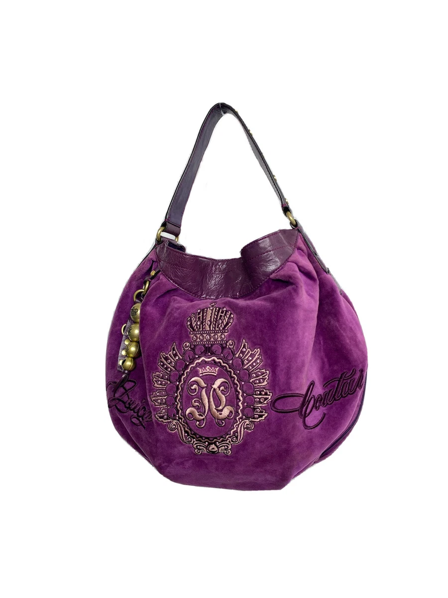 Handbag Juicy Couture Purple in Cotton - 41898276