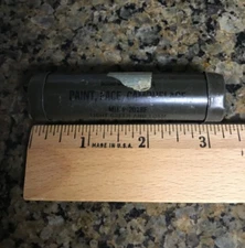 USGI Military US Army Camo Camouflage Face Paint Grease Tin Lt Green and Loam