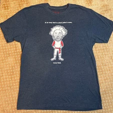 Baseballism Major League t-shirt cleveland Indians Dark Grey Size M Jobu's Rum