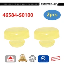 2x Brake Pedal Stop Pad For 84-2017 Nissan 91-99&03-15 Infiniti New 46584-S0100