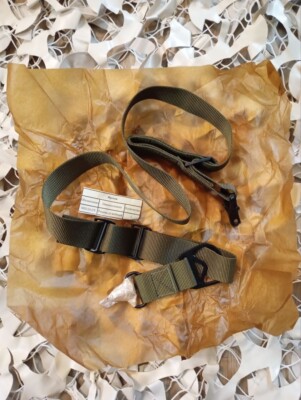 Rare green gun belt 6sh124 for AK-12 Russian army / 100