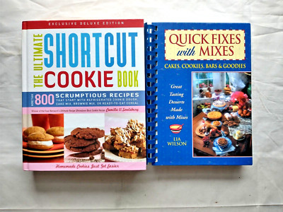 Pair of Baking Desserts Cook Books