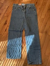 NWT Urban Pipeline Boys size 12 Slim Relaxed Straight Jeans Lt Tint Blue Ret. 32