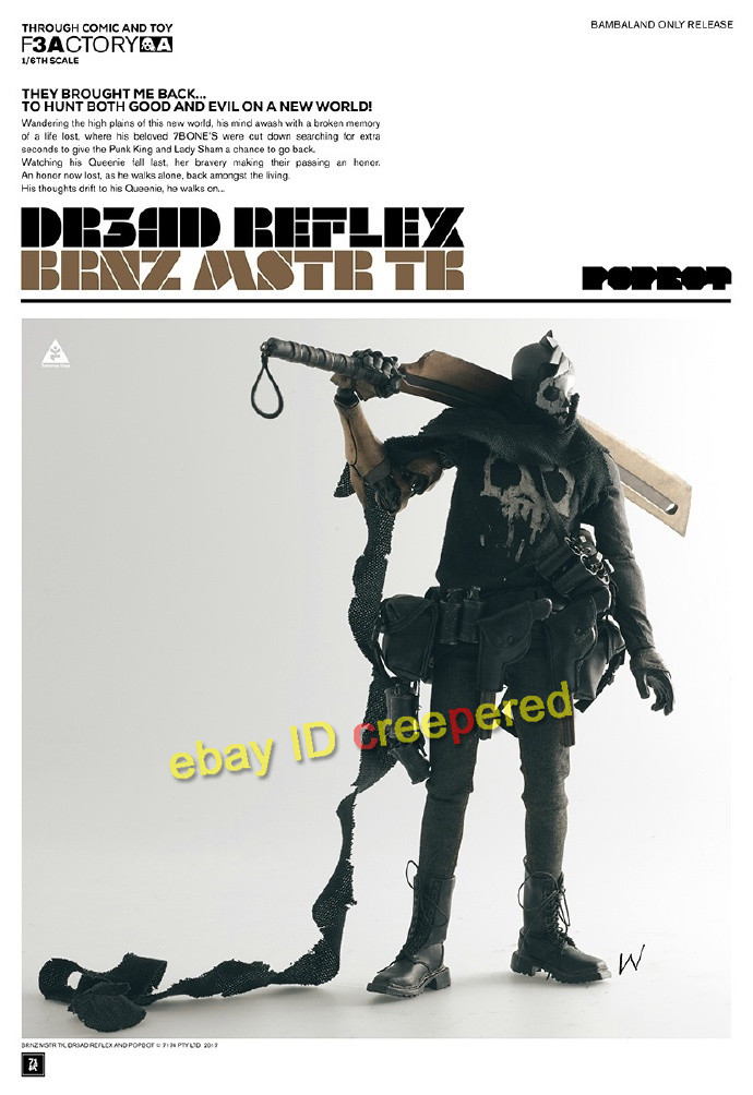 ThreeA 3A 1/6 Scale BRNZ MSTR TK Master TK Statue Action Figure 