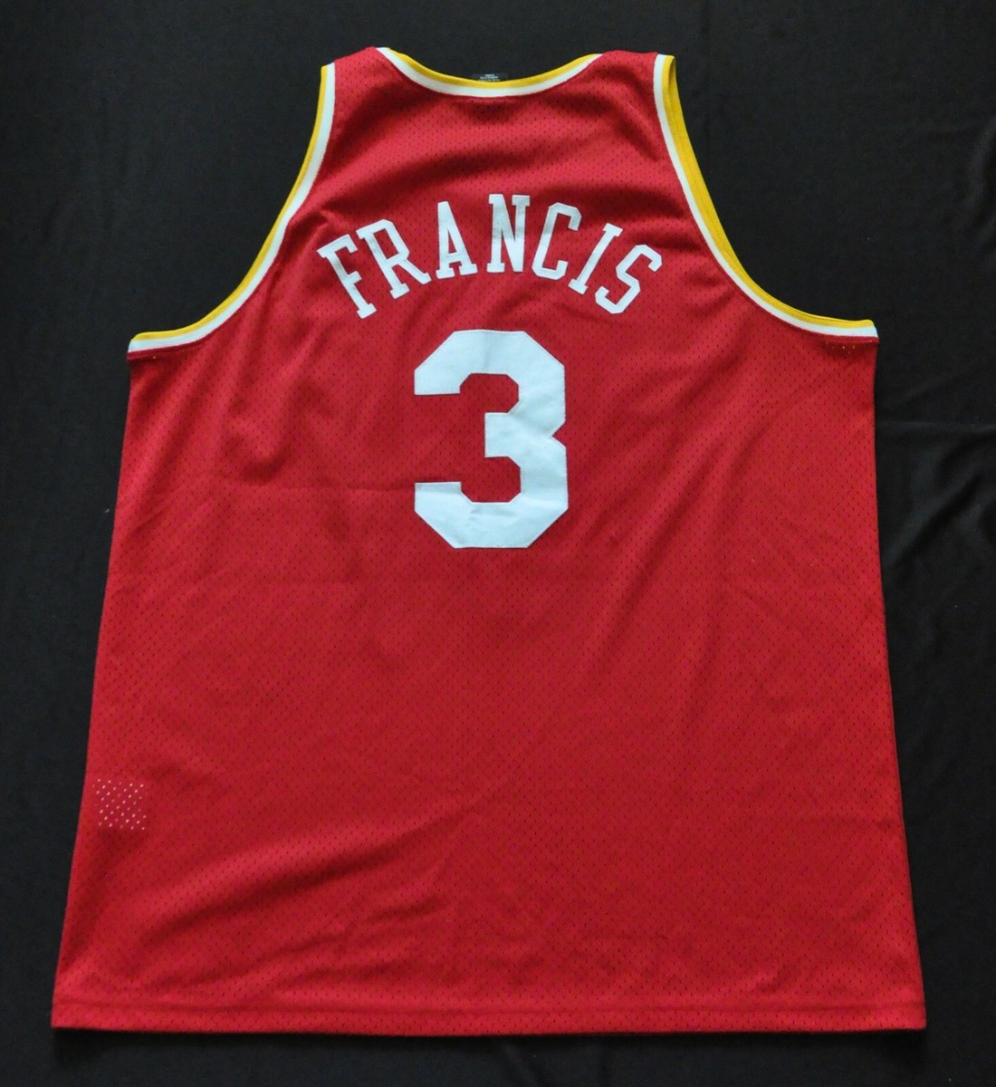 デッドストックNIKE NBA ROCKETS 3 FRANCIS Jersey 2003-04 Houston Rockets Francis #3 Nike Swingman Away Jersey