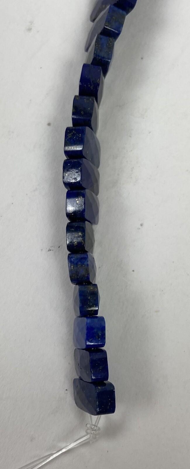 10mm X 5mm Lapis Lazuli Rectangle Faceted Beads 5 Strands - 39 Gemstones Strand