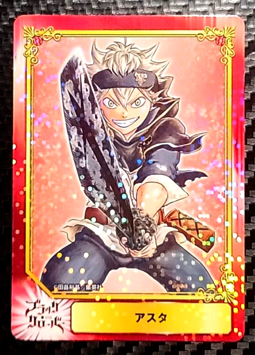 Black Clover Card/SYUEISYA Comic Festival Limited Collection/SCF/Asta Hologram