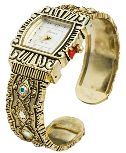 Blekon Collections Quarz Damen 28mm Western Strass Armreif Uhr - Bild 9 von 12