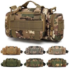 Military Duffel Waist Bag Tactical Molle Util...