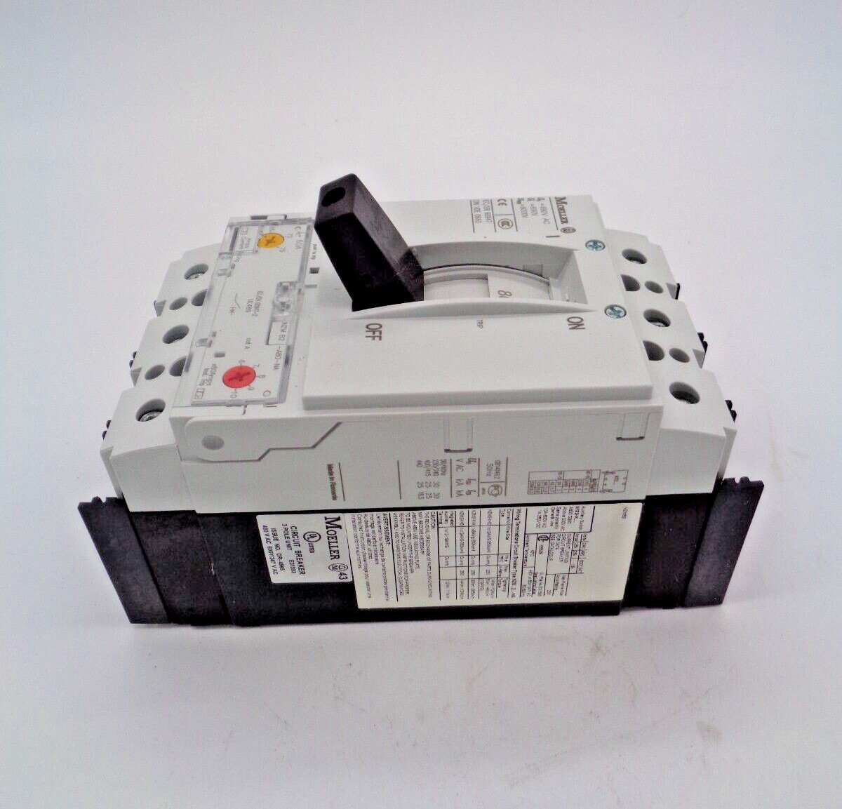 EATON KLOCKNER MOELLER NZMB2-A80-BT-NA 80 A 3 POLE CIRCUIT BREAKER, NEW