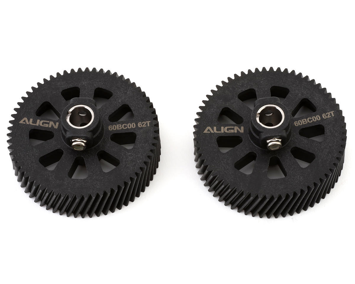 Align TB60 Slant Thread Main Drive Gear Set (62T) [AGNHB60G001XX