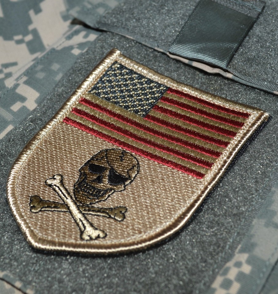 JSOC SEAL SPECIAL WARFARE ODA JTF OPERATOR vêlkrö PATCH: US FLAG RED ...