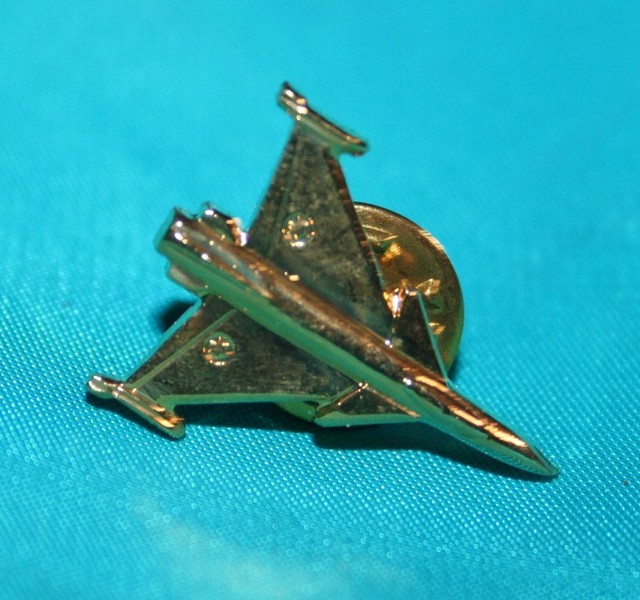Gold Tone Fighter Jet Airpalne Lapel Pin *NEW* eBay