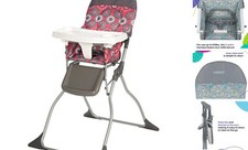 Kids Highchair for Baby, Simple Foldable High Chair, Convenient, Posey Pop
